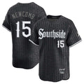 Chicago White Sox #15 Sean Newcomb Player Black HeidiMiller City Connect Limited Home Stitched Jerseys
