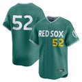 Boston Red Sox #52 Wilyer Abreu Player Green HeidiMiller City Connect Limited Home Game Stitched Jerseys1