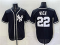 New York Yankees #22 Ben Rice 2026 Fashion Replica Black HeidiMiller Out Stitched Jersey