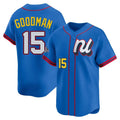 Colorado Rockies #15 Hunter Goodman Player Blue HeidiMiller National League All-Star Edition Home Limited Stitched Jerseys