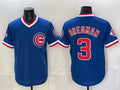 Chicago Cubs #3 Alex Bregman Royal HeidiMiller 150th Anniversary Throwback Vapor Limited Stitched Jersey
