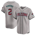 Arizona Diamondbacks #2 Geraldo Perdomo Player Gray HeidiMiller Road Limited Home Game Stitched Jerseys