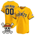 Custom San Francisco Giants x One Piece Gold HeidiMiller Vapor Premier Limited Jersey - Stitched