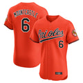 Baltimore Orioles #6 Ryan Mountcastle Player Orange HeidiMiller Limited Elite Home Game Stitched Jerseys