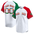 Custom Boston Red Sox Mexico White HeidiMiller Vapor Premier Limited Jersey ¨C Aiternate