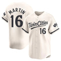 Minnesota Twins #16 Austin Martin Player Cream HeidiMiller Home Limited Stitched Jerseys