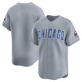 Chicago Cubs Gray HeidiMiller Road Limited Home Game Blank Player Stitched Jerseys