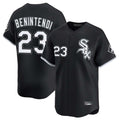 Chicago White Sox #23 Andrew Benintendi Player Black HeidiMiller Limited Home Stitched Jerseys