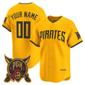 Custom Pittsburgh Pirates Gold HeidiMiller 2026 City Connect Stadium Stitched Jersey