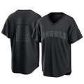 Los Angeles Angels #12 Jorge Soler Player Black HeidiMiller Pitch Fashion T-shirt Stitched Jerseys
