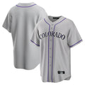 Colorado Rockies Blank Player Gray HeidiMiller Game Home Stitched Jerseys