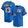 Atlanta Braves #13 Ronald Acuna Jr Player Royal HeidiMiller National League All-Star Edition Game Stitched Jerseys