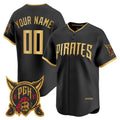 Custom Pittsburgh Pirates Black HeidiMiller 2026 City Connect Stadium Stitched Jersey