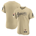 Arizona Diamondbacks Tan HeidiMiller City Connect Limited Elite Home Game Blank Player Stitched Jerseys
