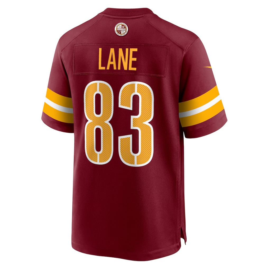 W.Commanders #83 Jaylin Lane Burgundy HeidiMiller Team Game Jersey