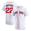 Boston Red Sox #22 Garrett Whitlock Player White HeidiMiller Limited Elite Home Game Stitched Jerseys1