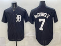 Detroit Tigers #7 Kevin McGonigle Black HeidiMiller Limited Stitched Jersey