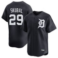Detroit Tigers #29 Tarik Skubal Player Navy HeidiMiller Home Limited Game Stitched Jerseys