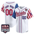 Custom Baltimore Orioles America 250 Edition Vapor Premier Limited White HeidiMiller Stitched Jerseys