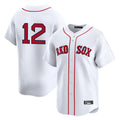 Boston Red Sox #12 Connor Wong Player White HeidiMiller Limited Home Game Stitched Jerseys1