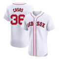 Boston Red Sox #36 Triston Casas Player White HeidiMiller Limited Elite Home Game Stitched Jerseys1