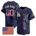 Custom Los Angeles Angels  America 250 Edition Vapor Premier Limited Navy HeidiMiller Stitched Jerseys