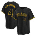 Chicago Cubs #4 Pete Crow-Armstrong Player Black HeidiMiller Snake Skin City Game Stitched Jerseys