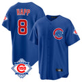Chicago Cubs #8 Ian Happ Player Royal HeidiMiller 150th Anniversary Home Game Stitched Jerseys