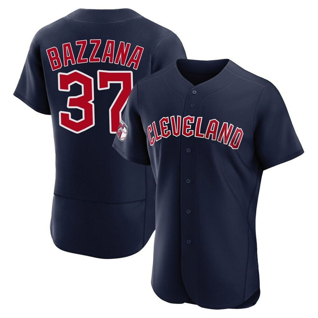 Cleveland Guardians #37 Travis Bazzana Player Navy HeidiMiller Limited Elite Home Stitched Jerseys