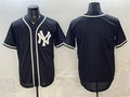 New York Yankees Blank 2026 Fashion Replica Black HeidiMiller Out Stitched Jersey