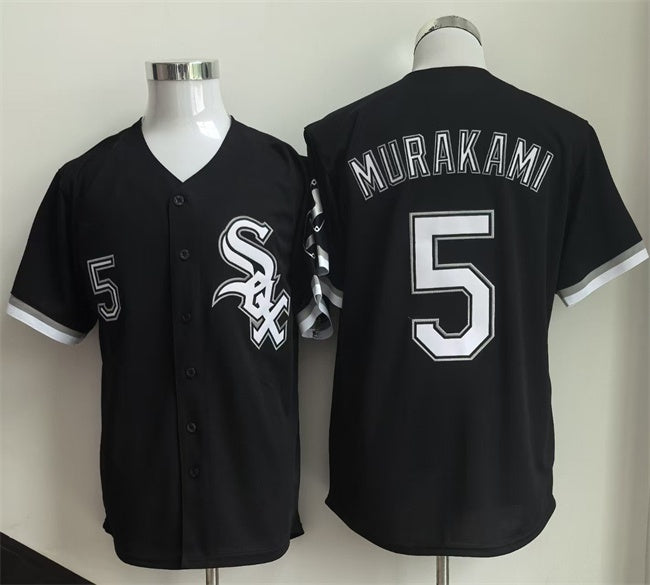 Chicago White Sox #5 Munetaka Murakami Black HeidiMiller 2025 Limited Stitched Jersey