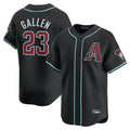 Arizona Diamondbacks #23 Zac Gallen Player Black HeidiMiller Limited Home Game Stitched Jerseys