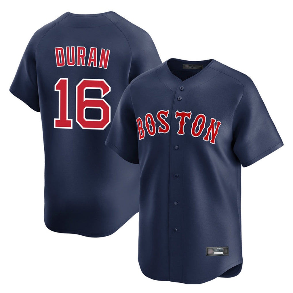 Boston Red Sox #16 Jarren Duran Player Navy HeidiMiller Limited Home Game Stitched Jerseys1