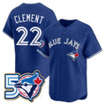 Toronto Blue Jays #22 Vladimir Guerrero Jr. Royal HeidiMiller 50th Anniversary Alternate Limited Jersey