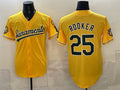 Oakland Athletics #25 Brent Rooker 2026 Yellow HeidiMiller Alternate Sacramento Celebrating 125 Years Vapor Limited Stitched Jersey