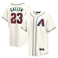 Arizona Diamondbacks #23 Zac Gallen Player Cream HeidiMiller Home Game Stitched Jerseys