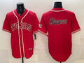 Texas Rangers Team Big Logo Red HeidiMiller 2026 City Connect Stadium Stitched Jersey