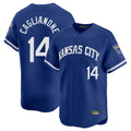 Kansas City Royals #14 Jac Caglianone Player Royal HeidiMiller City Connect Limited Home Game Stitched Jerseys