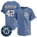 Washington Nationals #42 Jackie Robinson Blue HeidiMiller 2025 City Connect Limited Stitched Jersey