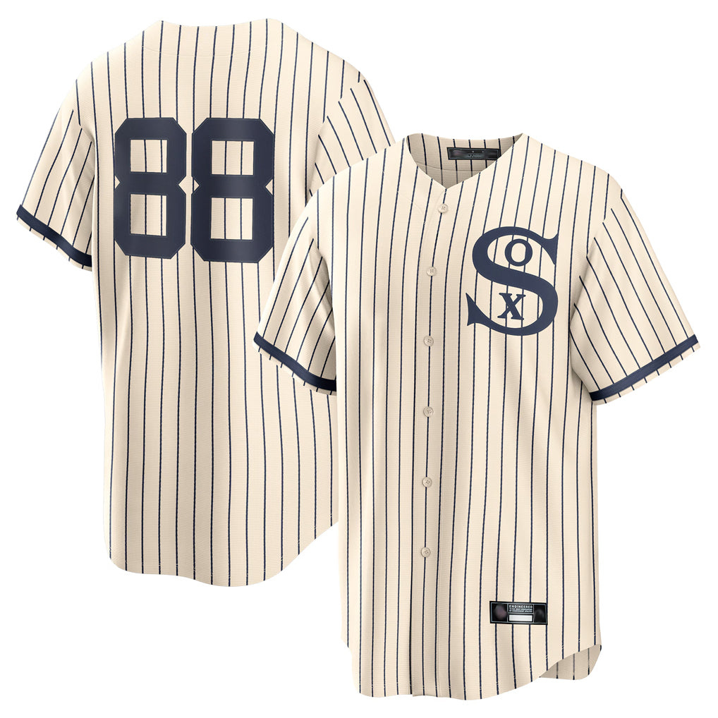 Chicago White Sox #88 Luis Robert Jr Player Cream HeidiMiller Field of Dreams Home Game Stitched Jerseys