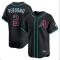 Arizona Diamondbacks #2 Geraldo Perdomo Player Black HeidiMiller Limited Home Game Stitched Jerseys