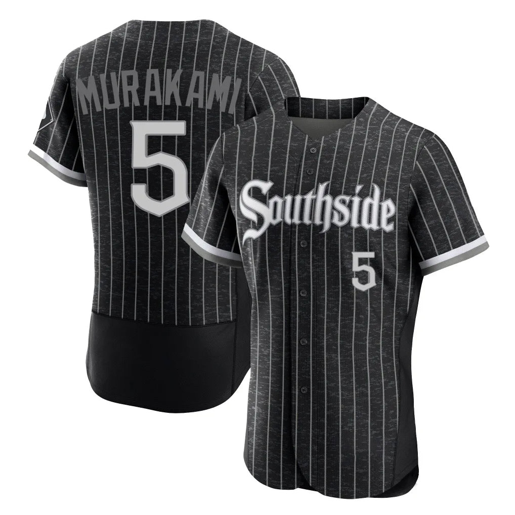 Chicago White Sox #5 Munetaka Murakami Player Black HeidiMiller City Connect Limited Elite Home Stitched Jerseys