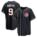 Chicago Cubs #9 Miguel Amaya Player Black HeidiMiller Fashion Out Game Stitched Jerseys
