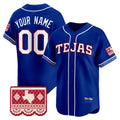 Custom Texas Rangers Royal HeidiMiller 2026 City Connect Vapor Premier Limited Jersey - All Stitched