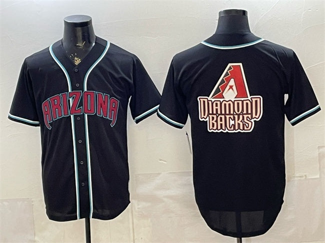 Arizona Diamondbacks Team Big Logo 2026 Fashion Replica Black HeidiMiller Out Stitched Jersey