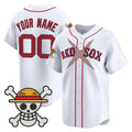 Custom Boston Red Sox x One Piece White HeidiMiller Vapor Premier Limited Jersey - Stitched