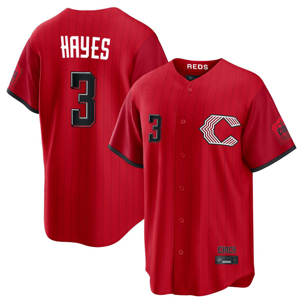 Cincinnati Reds #3 Ke'Bryan Hayes Player Red HeidiMiller 2026 City Connect Home Game Stitched Jerseys
