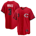 Cincinnati Reds #3 Ke'Bryan Hayes Player Red HeidiMiller 2026 City Connect Home Game Stitched Jerseys