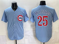 Chicago Cubs #25 Moises ballesteros Blue HeidiMiller 2026 2nd Alternate Limited Stitched Jersey