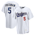 Los Angeles Dodgers #5 Freddie Freeman Player Gold White HeidiMiller 2026 Collection Stadium Limited Stitched Jerseys